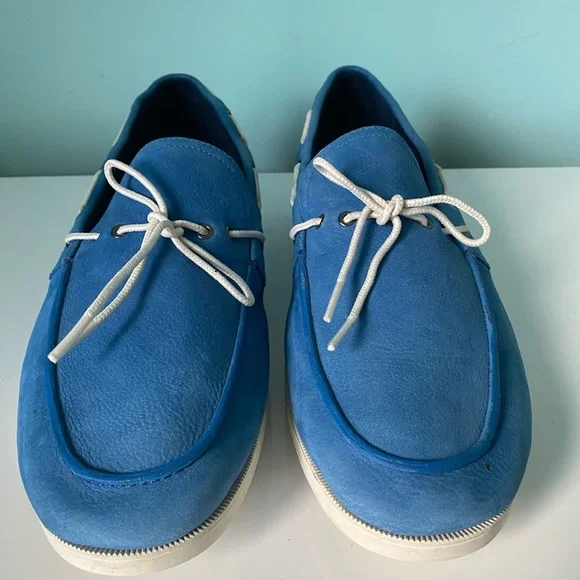 COLE HAAN Suede Boat Men’s Shoes - Picture 1 of 16